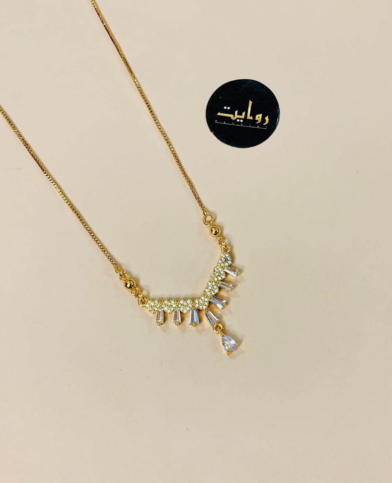 Zircon Pendant-198 (White)